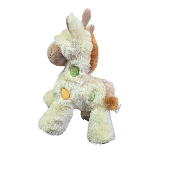 Costco Giraffe Plush Toy Soft Cuddly Yellow & Orange Dotted Lovable Stuffed Anim - Picture 4 of 9